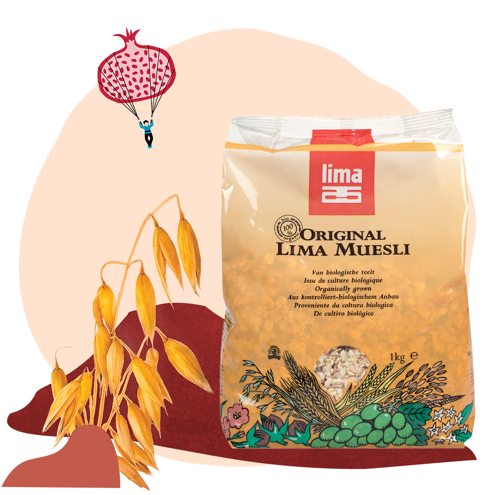 Lancement de notre muesli original, dont la recette est restée inchangée.