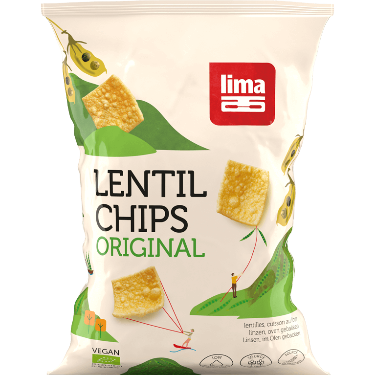 Chips lentilles original (cuisson au four)