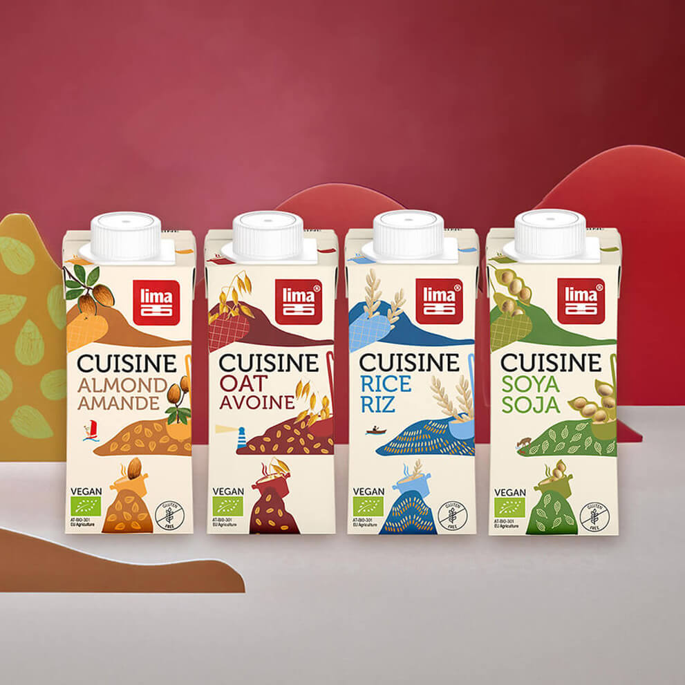 Alternatives végétales à la crème cuisine