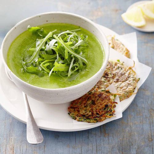 Soupe à la roquette