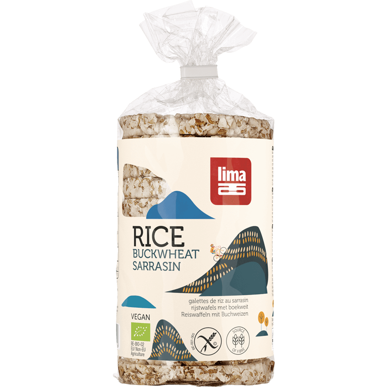 Galettes de riz au sarrasin