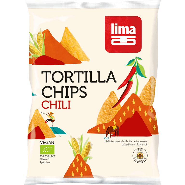 Tortilla chips chili