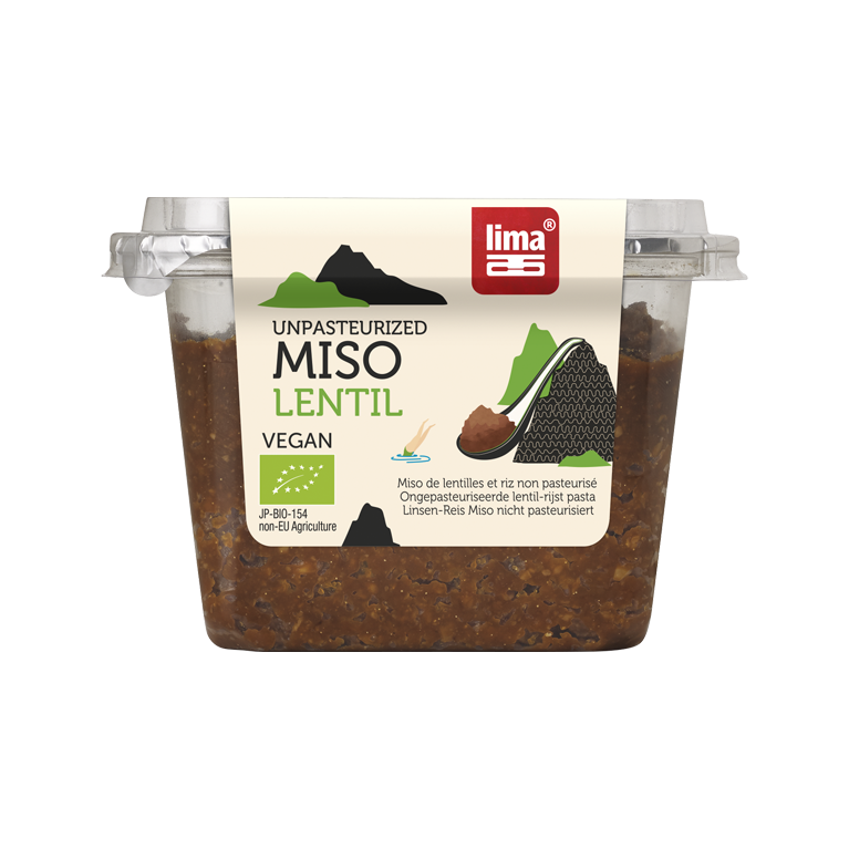 Miso de lentilles, non pasteurisé