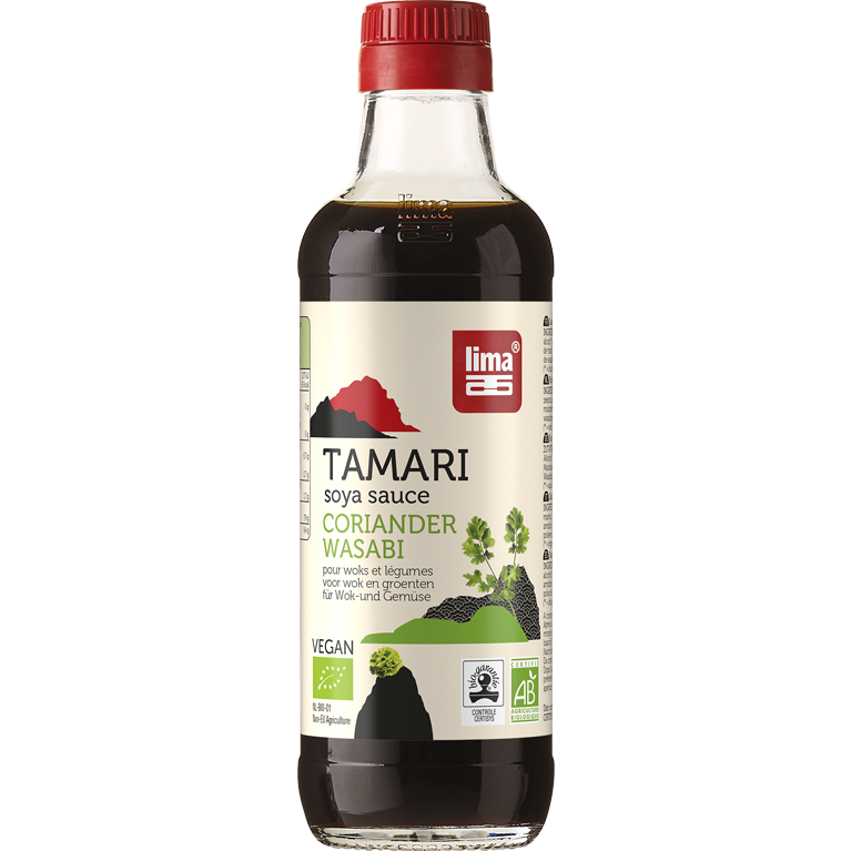 41657 487 Lima Soya Sauce Tamari Coriander Wasabi 250Ml Packshot