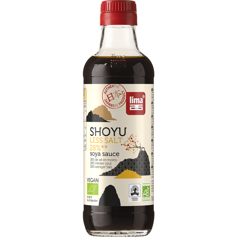 41577 244 Lima Soya Sauce Shoyu Less Salt 28 Perc 250Ml Packshot